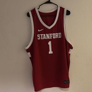 Nike Red Stanford Basketball Jersey